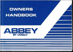 1991 Abbey Caravan Handbook