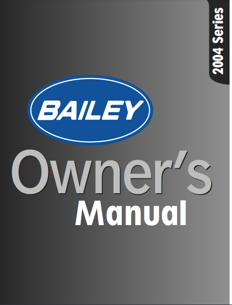 2004 Bailey Caravan Handbook PDF