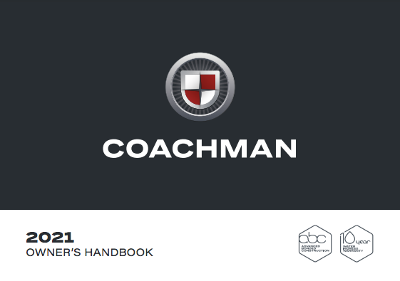 2021 Coachman Caravan Handbook PDF