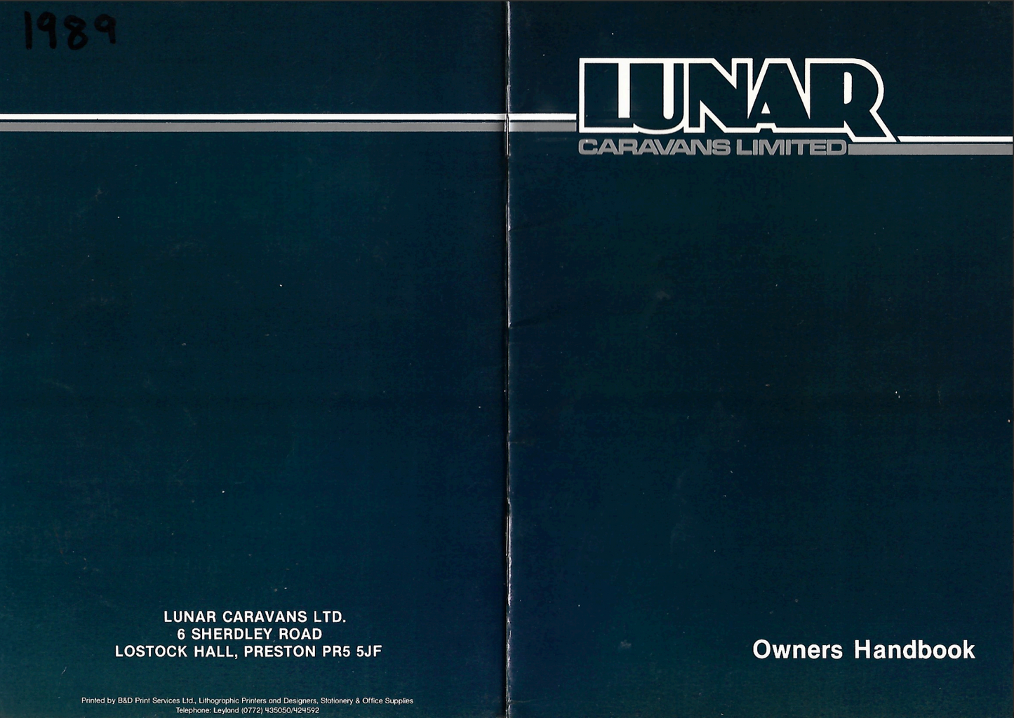 1989 Lunar Caravan Handbook