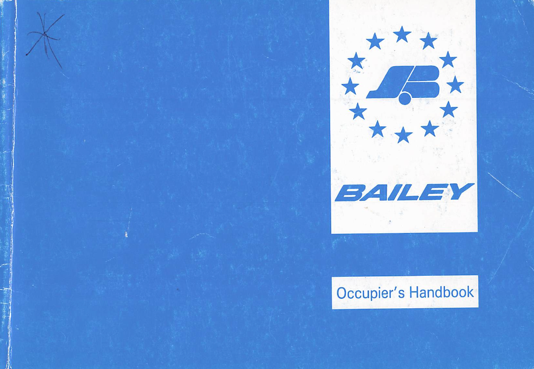 1995 Bailey Caravan Handbook PDF