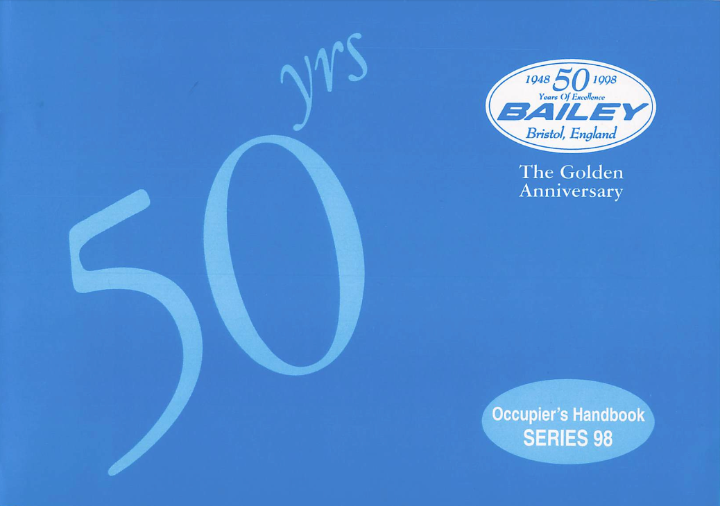 1998 Bailey Caravan Handbook PDF