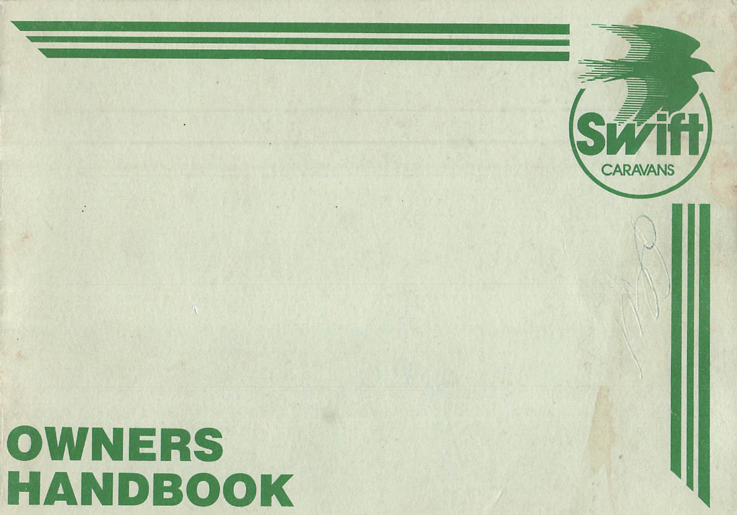 1987 Swift Caravan Handbook PDF