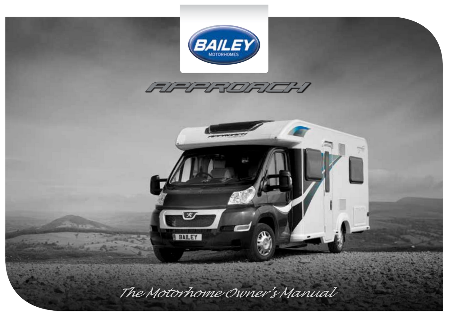 2013 Bailey Approach Compact Motorhome Handbook