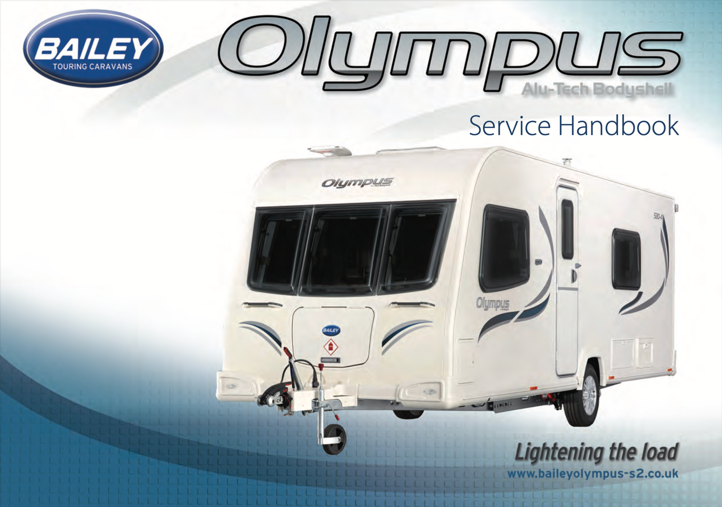 2012 Bailey Olympus Caravan Service & User Handbook PDF Bundle