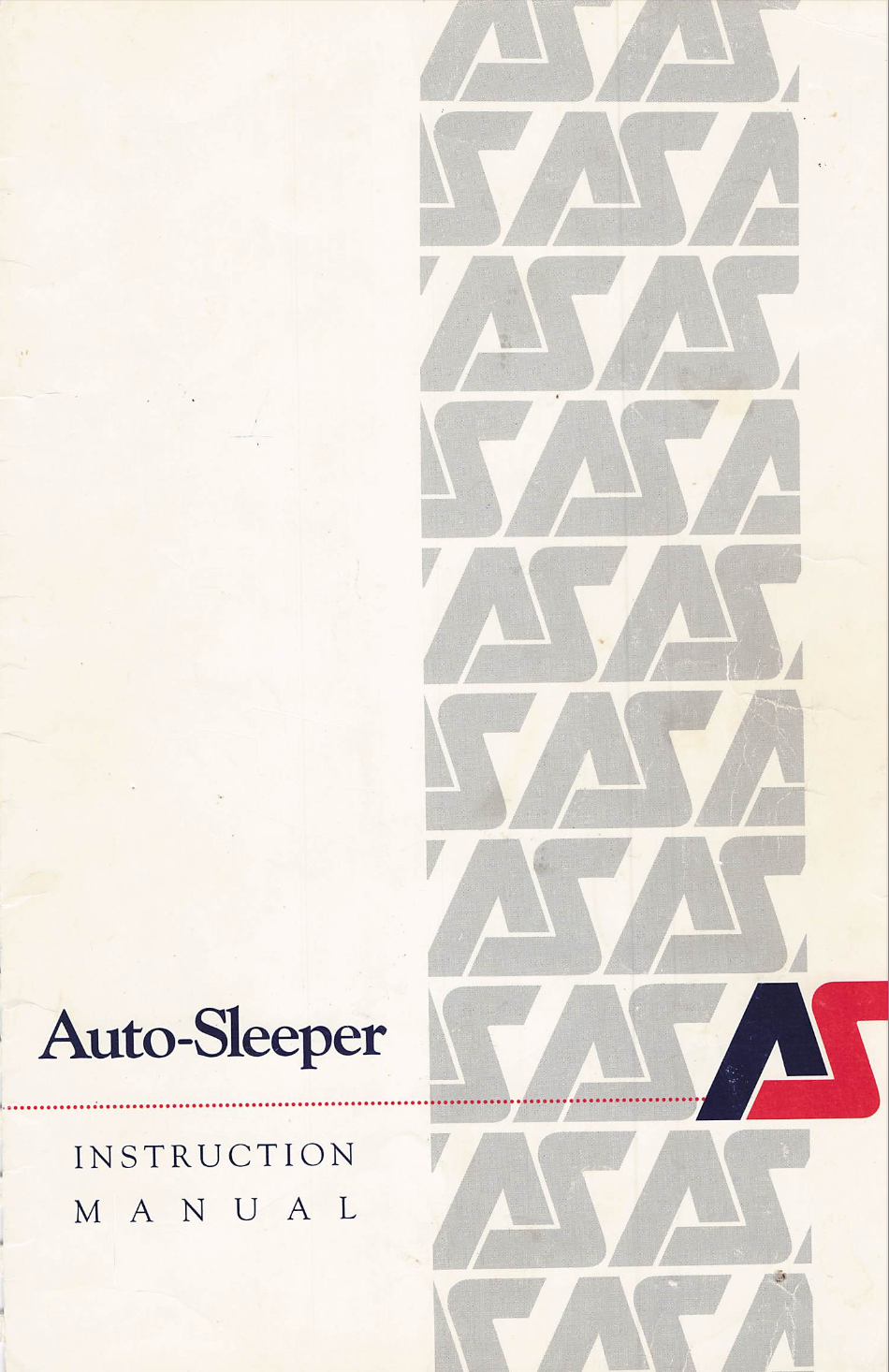1995 Auto-Sleeper Motorhome Handbook