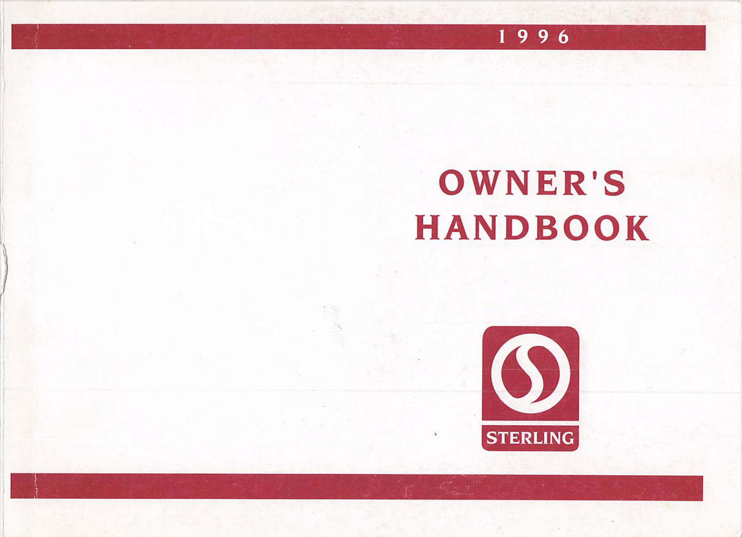 1996 Sterling Caravan Handbook