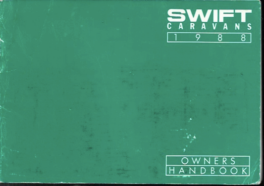 1988 Swift Caravan Handbook PDF