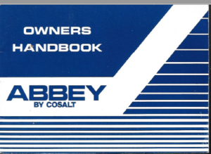 1989 Abbey Caravan Handbook