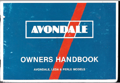 1993 Avondale Caravan Handbook