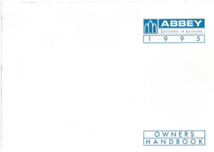 1995 Abbey Caravan Handbook