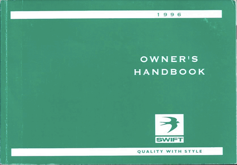 1996 Swift Caravan Handbook