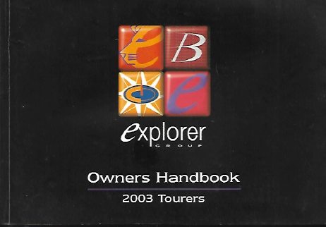 2003 Buccaneer Caravan Handbook PDF