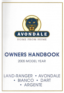 2005 Avondale Caravan Handbook