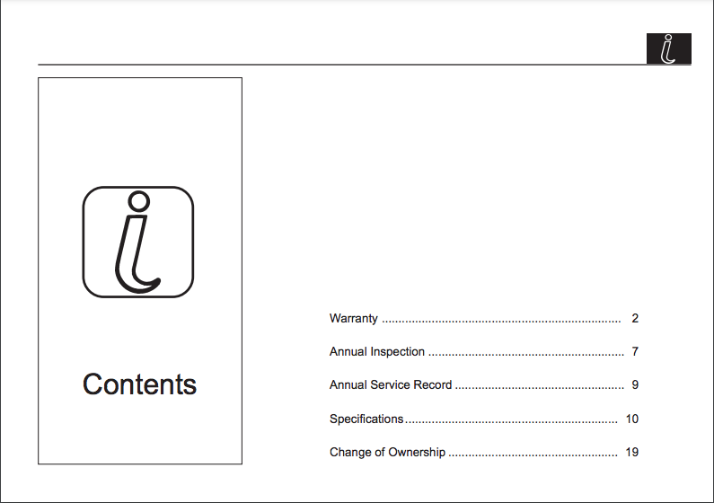 2011 Lunar Caravan Service Handbook PDF