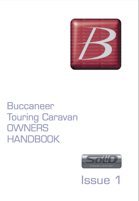 2015 Buccaneer Caravan Handbook PDF