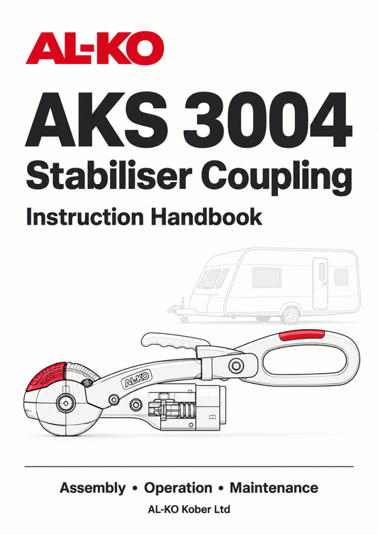 AL-KO AKS 3004 Caravan Stabiliser Instruction Handbook