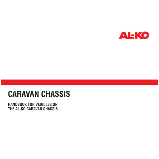 AL-KO Caravan Chassis Handbook & Operating Instructions