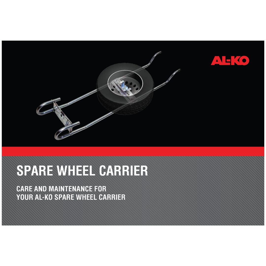 AL-KO EH 359 007 Spare Wheel Carrier Operating Instructions