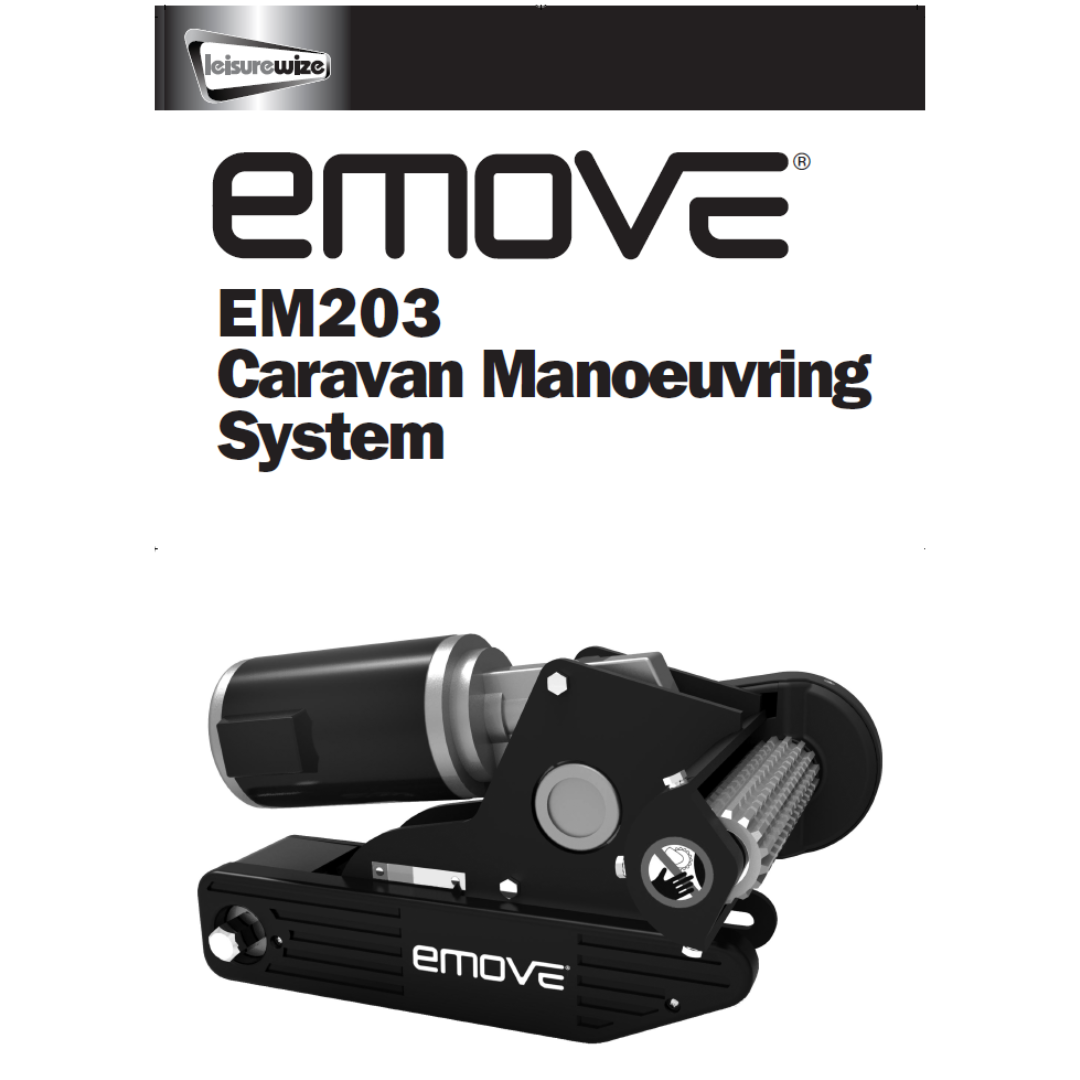 Emove EM203 Caravan Mover Instruction Manual
