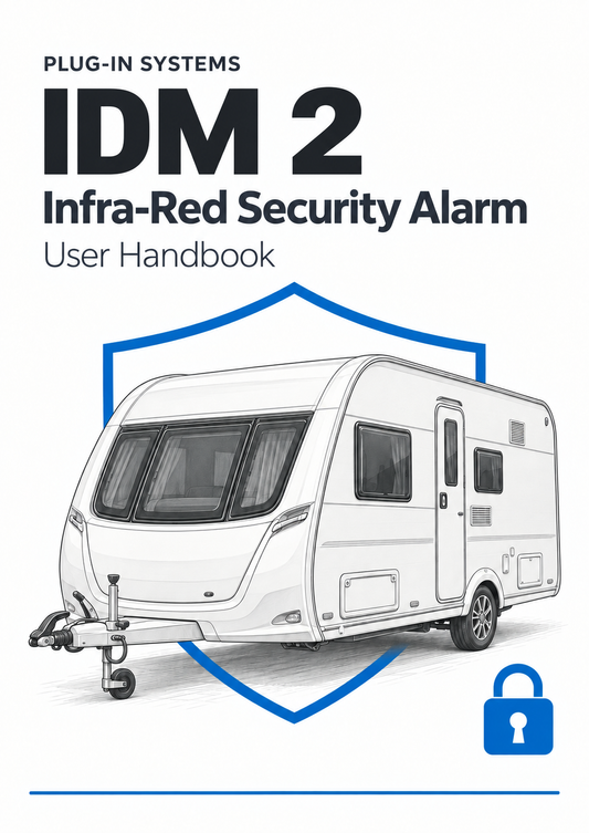 Plug-In Systems IDM 2 Infra-Red Caravan Security Alarm Instruction Manual