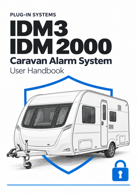 Plug-In-Systems IDM3 / IDM 2000 Caravan Alarm Operating Instructions