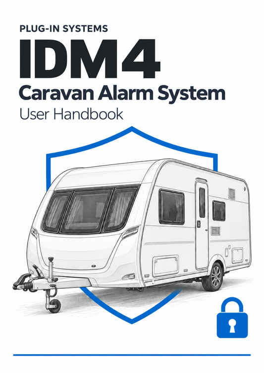 Plug-In-Systems IDM4 Caravan Alarm Operating Instructions