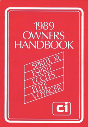 1989 CI Caravan Handbook PDF