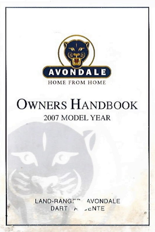 2007 Avondale Caravan Handbook