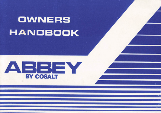 1986 Abbey Caravan Handbook PDF