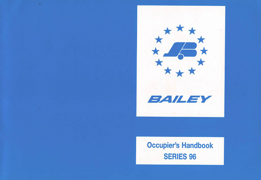 1996 Bailey Caravan Handbook PDF