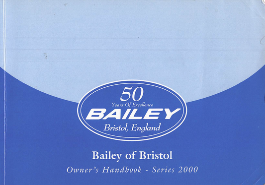 2000 Bailey Caravan Handbook