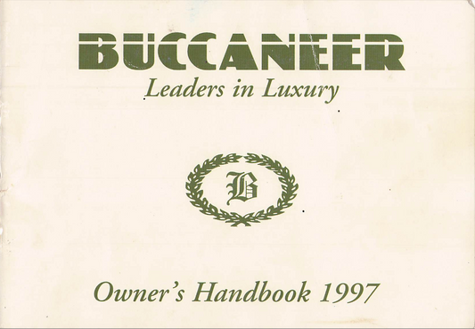 1997 Buccaneer Caravan Handbook PDF