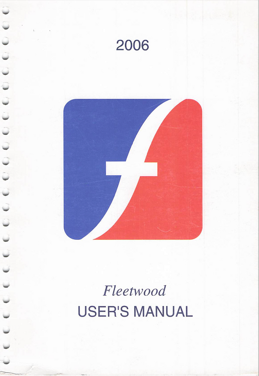 2006 Fleetwood Caravan Handbook PDF