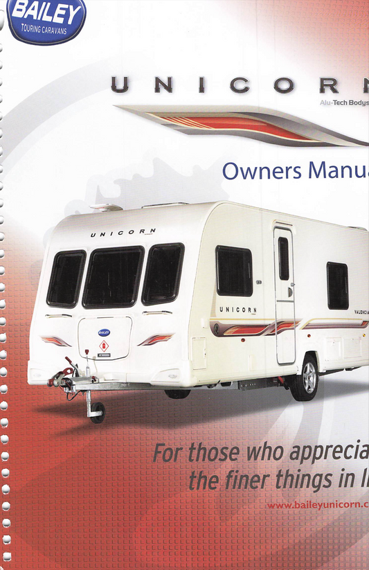2012 Bailey Caravan Handbook PDF