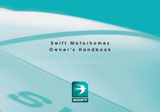 2003 Swift Motorhome Handbook PDF