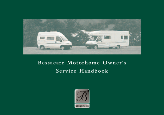 2001 Bessacarr Motorhome Handbook & Service Manual PDF