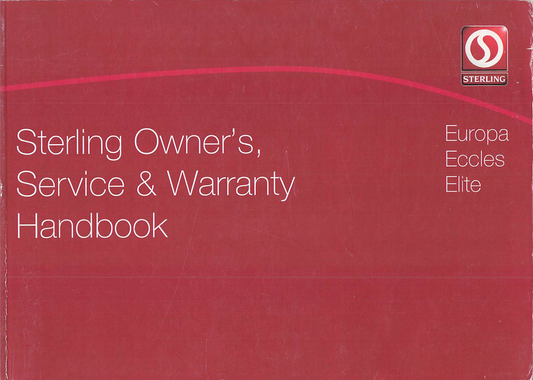 2008 Sterling Caravan Handbook