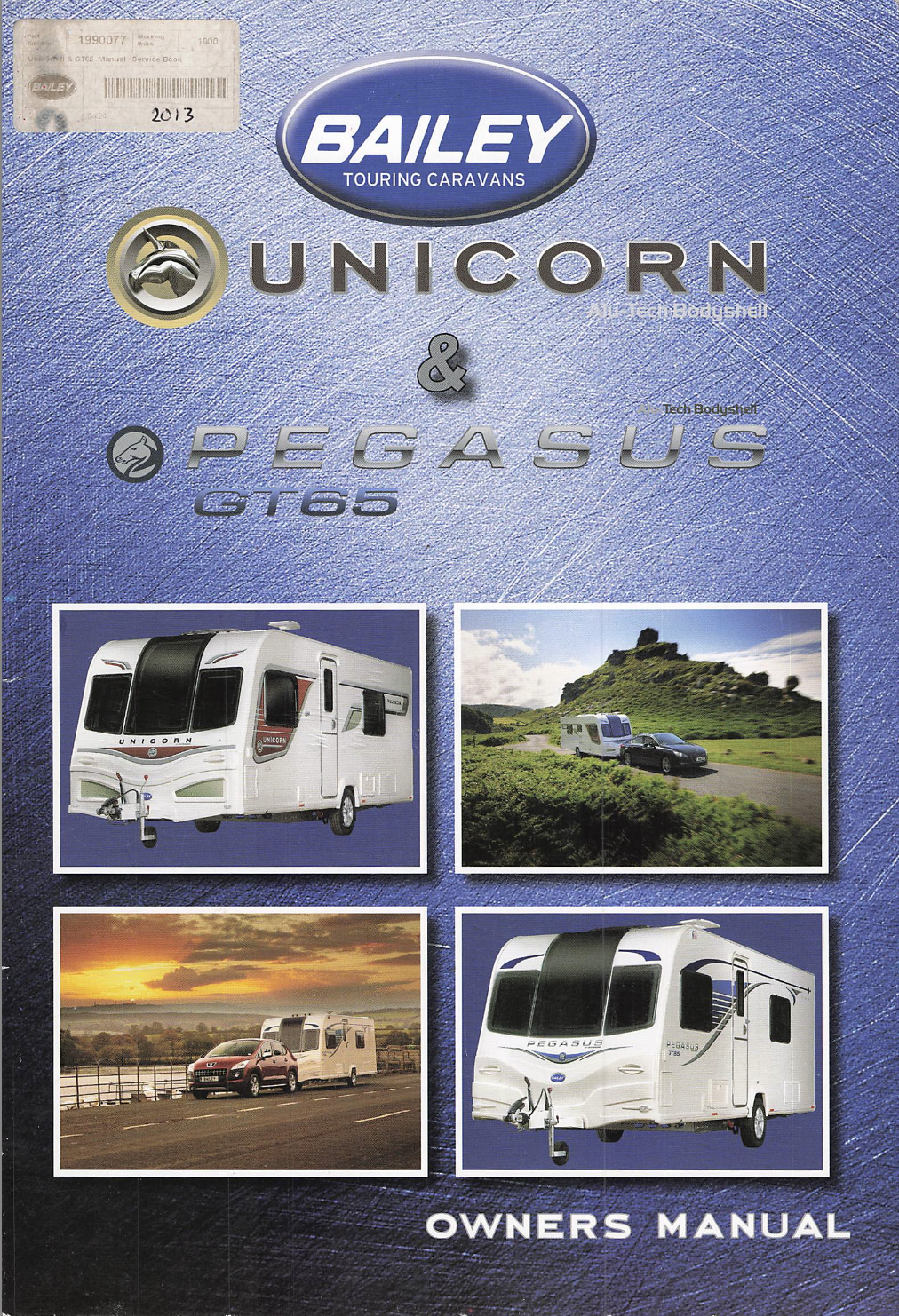 2013 Bailey Caravan Handbook PDF