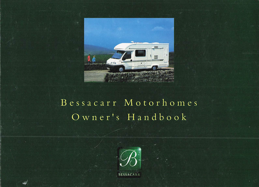 2000 Bessacarr Motorhome Handbook & Service Manual PDF
