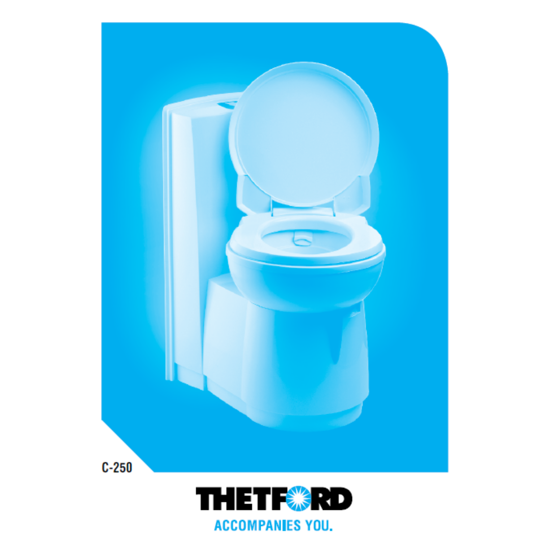 Thetford C250 Cassette Toilet Instruction Manual
